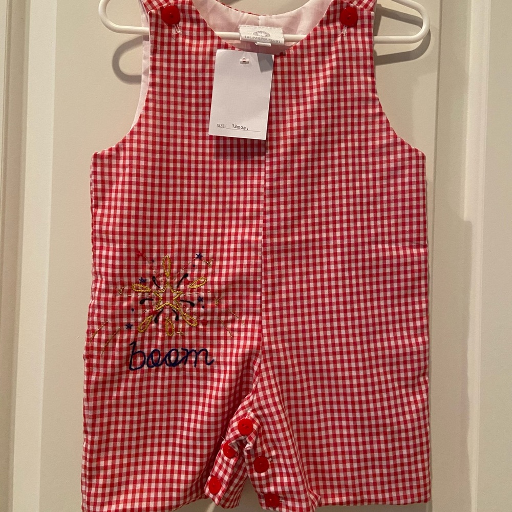 NWT - The Proper Peony Jon Jon 4th of July